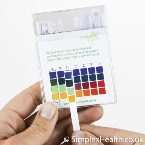 how to use ph test strips on soap